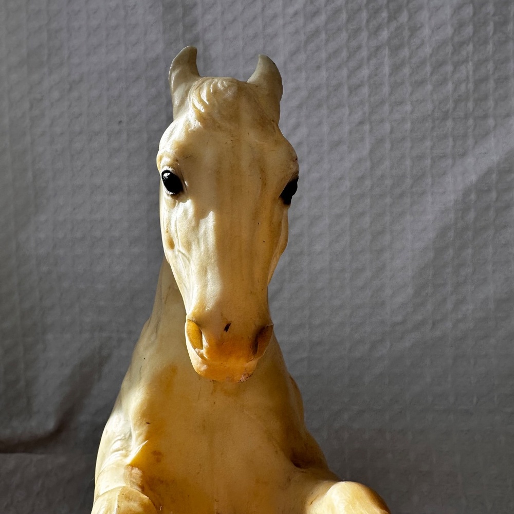 Vintage Breyer #30 King Fighting Stallion Alabaster Lippizan - Picture 7 of 15